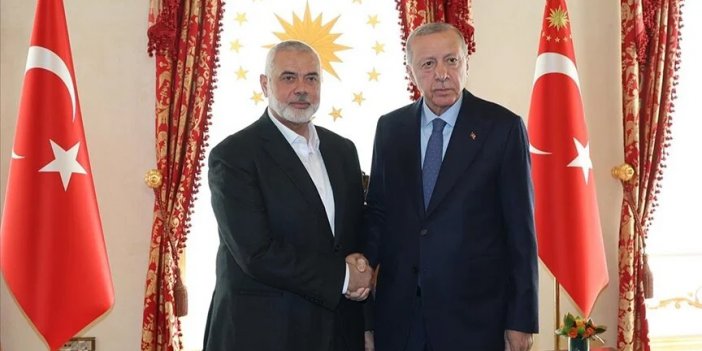 Cumhurbaşkanı Erdoğan, Hamas Siyasi Büro Başkanı Heniyye ile telefonda görüştü