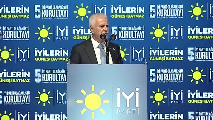 İYİ Parti 5. Olağanüstü Kurultayı'nda genel başkan adayları konuşuyor...