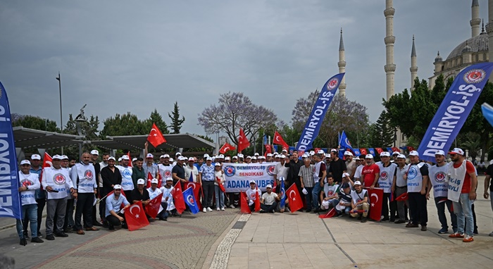 Adana, Mersin, Hatay ve Osmaniye'de 1 Mayıs Emek ve Dayanışma Günü kutlandı