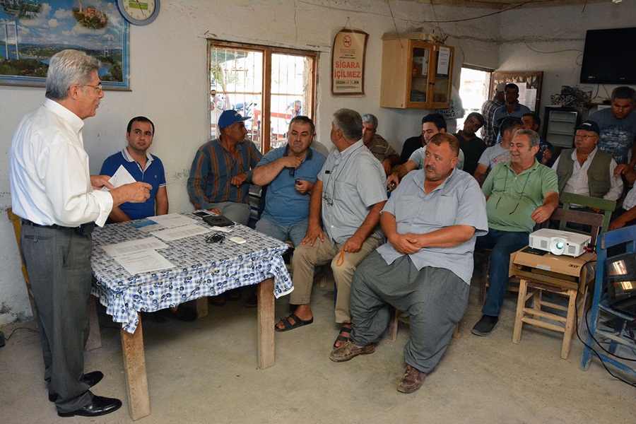 Güney Yüreğir Sulama Birliği’nden çiftçilere eğitim