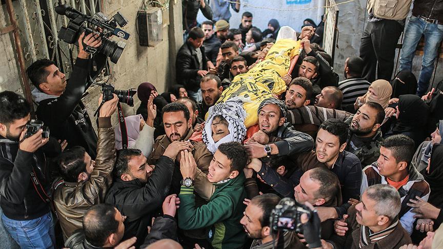 'ABD'nin Kudüs kararı sonrası 14 Filistinli şehit oldu'