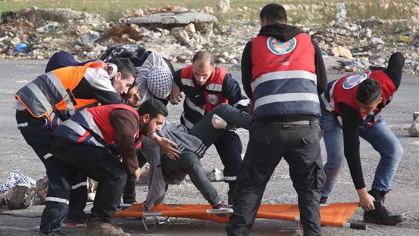 İsrail'in Batı Şeria ve Gazze'deki gösterilere müdahalesinde yaralı sayısı 67'ye yükseldi
