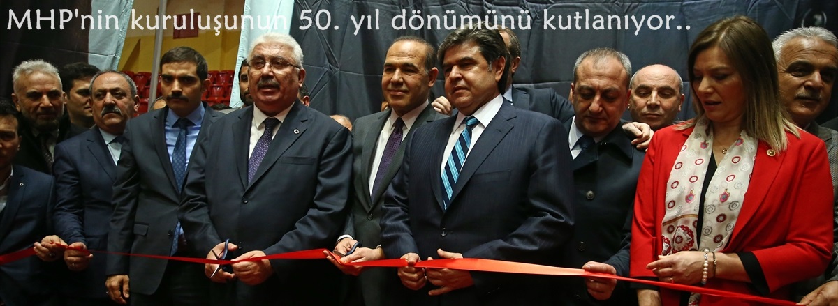 MHP'nin kuruluşunun 50. yıl dönümünü kutlanıyor