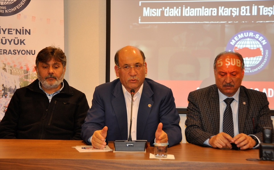 Adana ve Mersin'de MÄ±sÄ±r'daki idam kararlarÄ±na tepki..