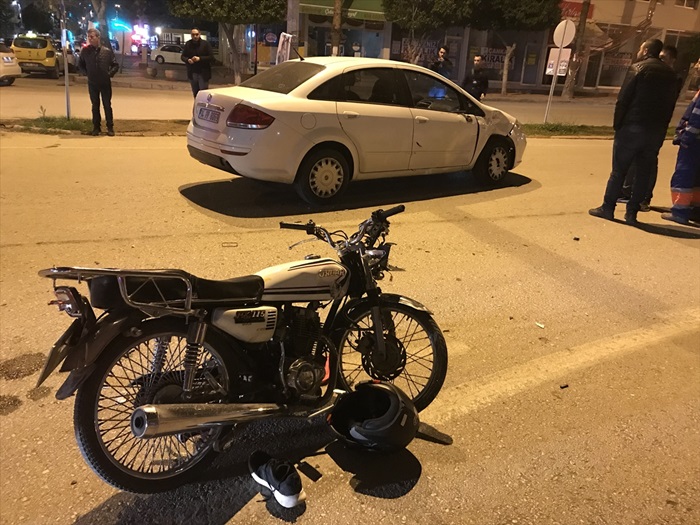 Adana'da trafik kazası: 1 yaralı