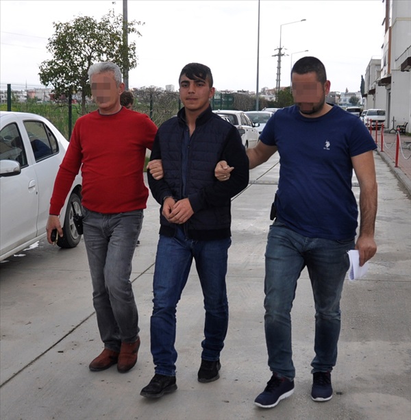 El yapımı patlayıcıyla kaçmaya çalışırken yakaladı