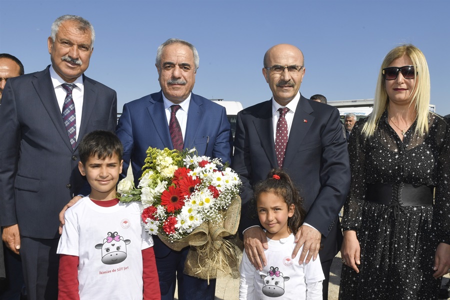 Vali Demirtaş, "Mera Islah Ve Amenajman Projesi"nin Açılış Törenine Katıldı