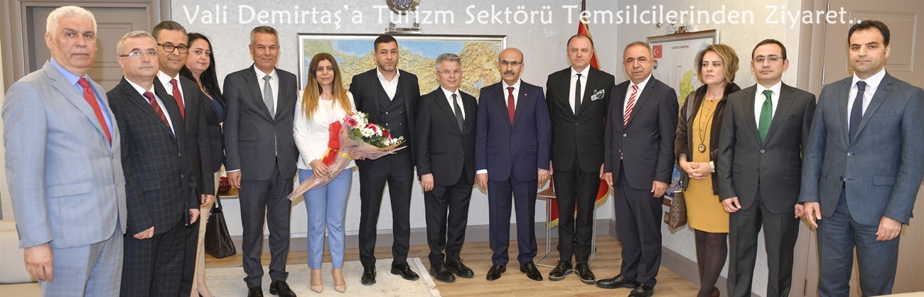 Vali Demirtaş’a Turizm Sektörü Temsilcilerinden Ziyaret