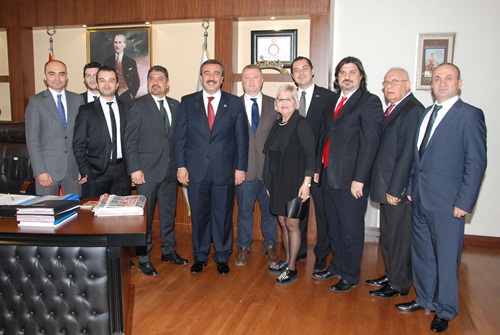 Başkan Çetin ADSİAD yönetimiyle görüştü